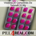 Vidalista 20 Comprimés De Tadalafil 20 Mg 10